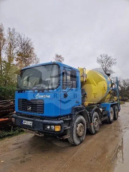 Man  betonomieszarka man 1999 1999