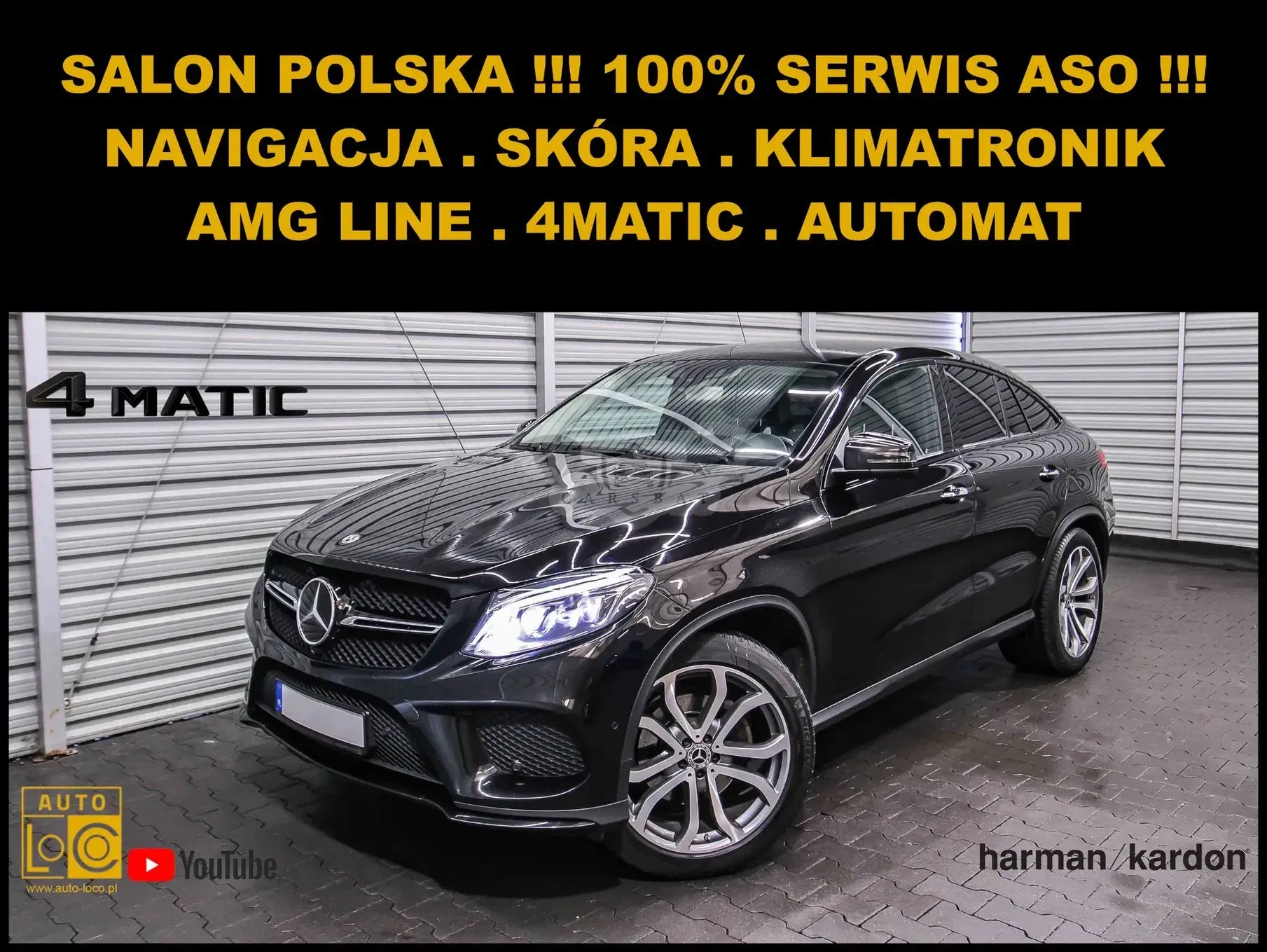 Mercedes-Benz GLE W166 350 d 4Matic 9G-TRONIC AMG Line 2017