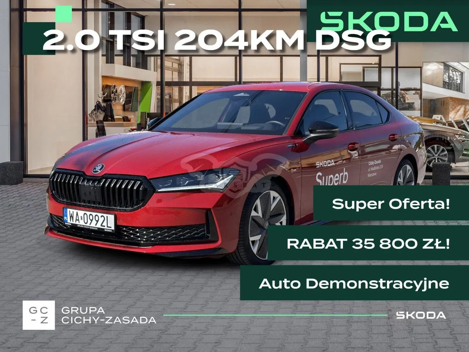 Skoda Superb VI 2.0 TSI Sportline DSG 2025