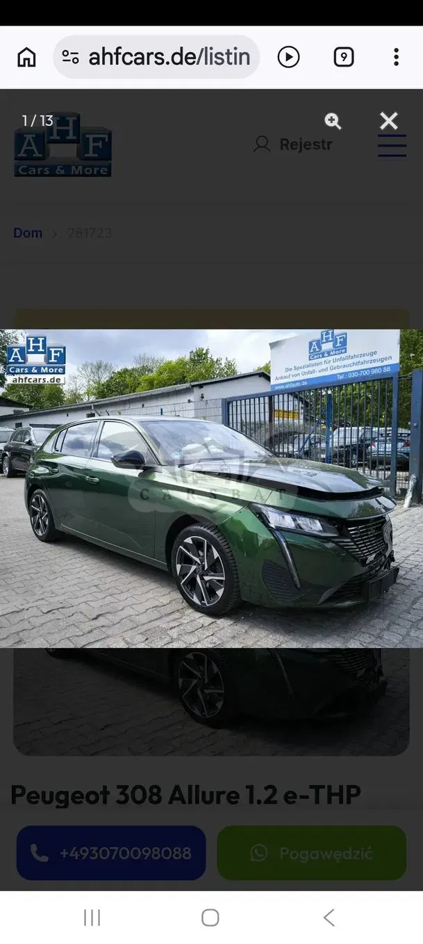 Peugeot 308 P5 PureTech 130 Allure 2024