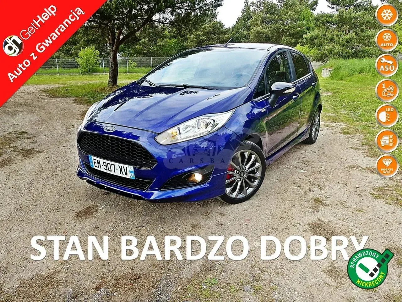 Ford Fiesta Mk7 1.0 EcoBoost STart-Stop ST-LINE 2017