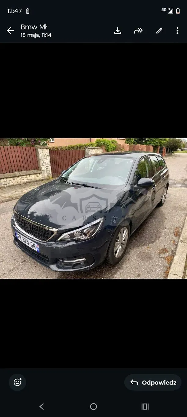Peugeot 308 T9 2020