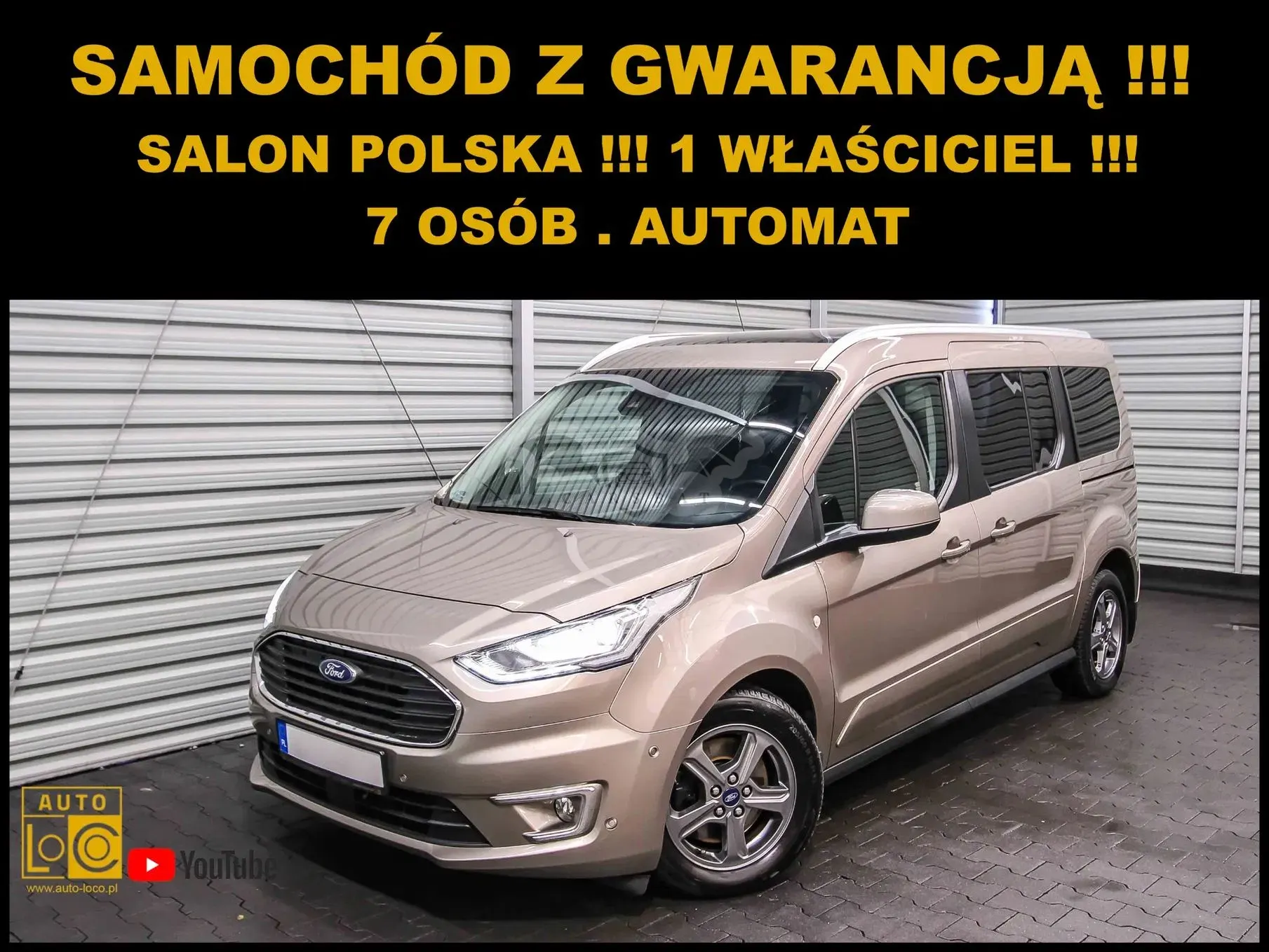 Ford Tourneo Connect II Gr 1.5 EcoBlue Titanium PowerShift 2020