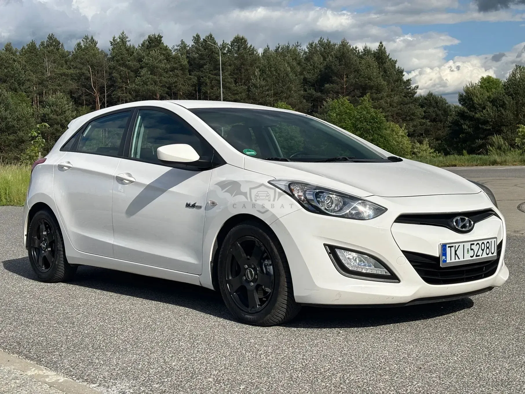 Hyundai i30 II blue 1.6 CRDi Passion 2013