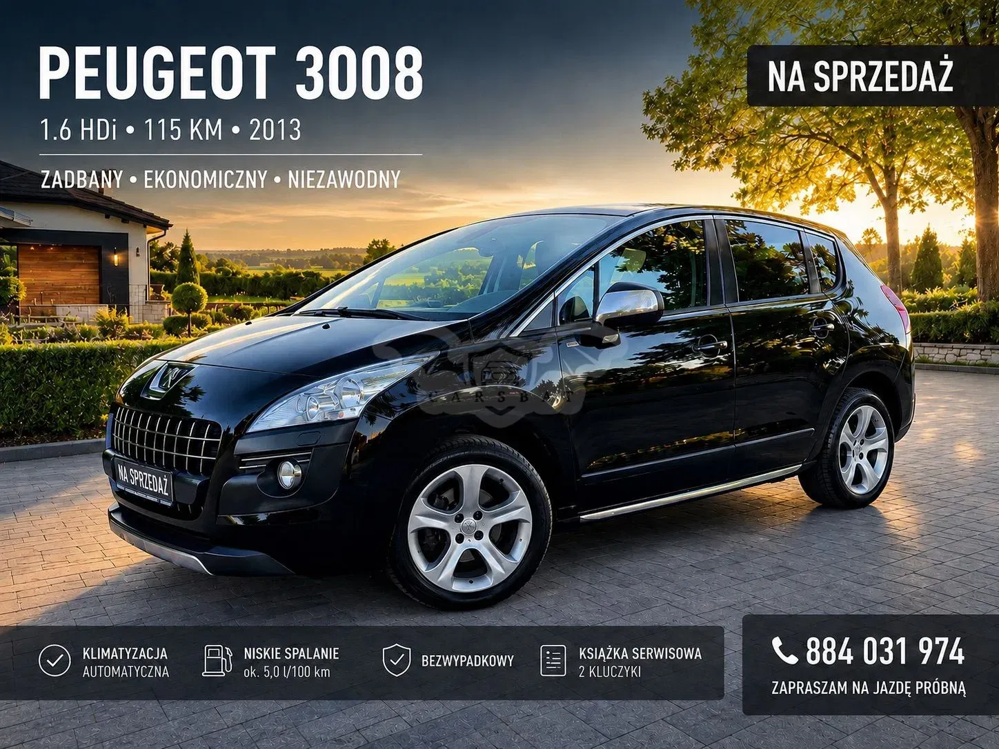 Peugeot 3008 I 1.6 HDi Style 2013