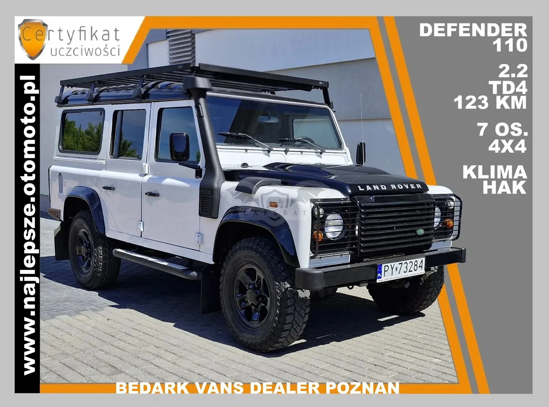 Land Rover Defender 2.2 TD4 E 2012