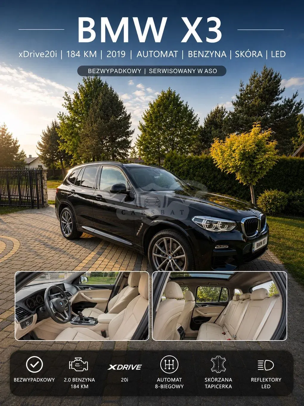 BMW X3 G01 xDrive20i GPF 2019