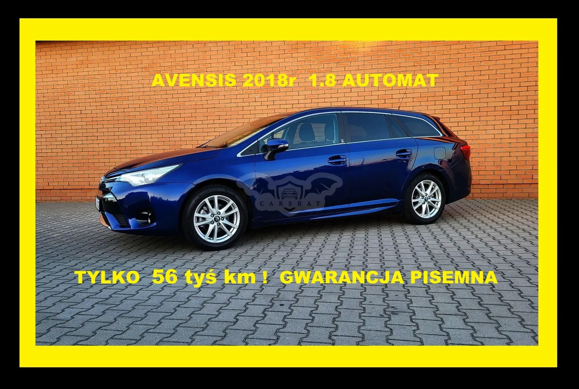 Toyota Avensis III Touring Sports 1.8 Multidrive S Team Deutschland 2018
