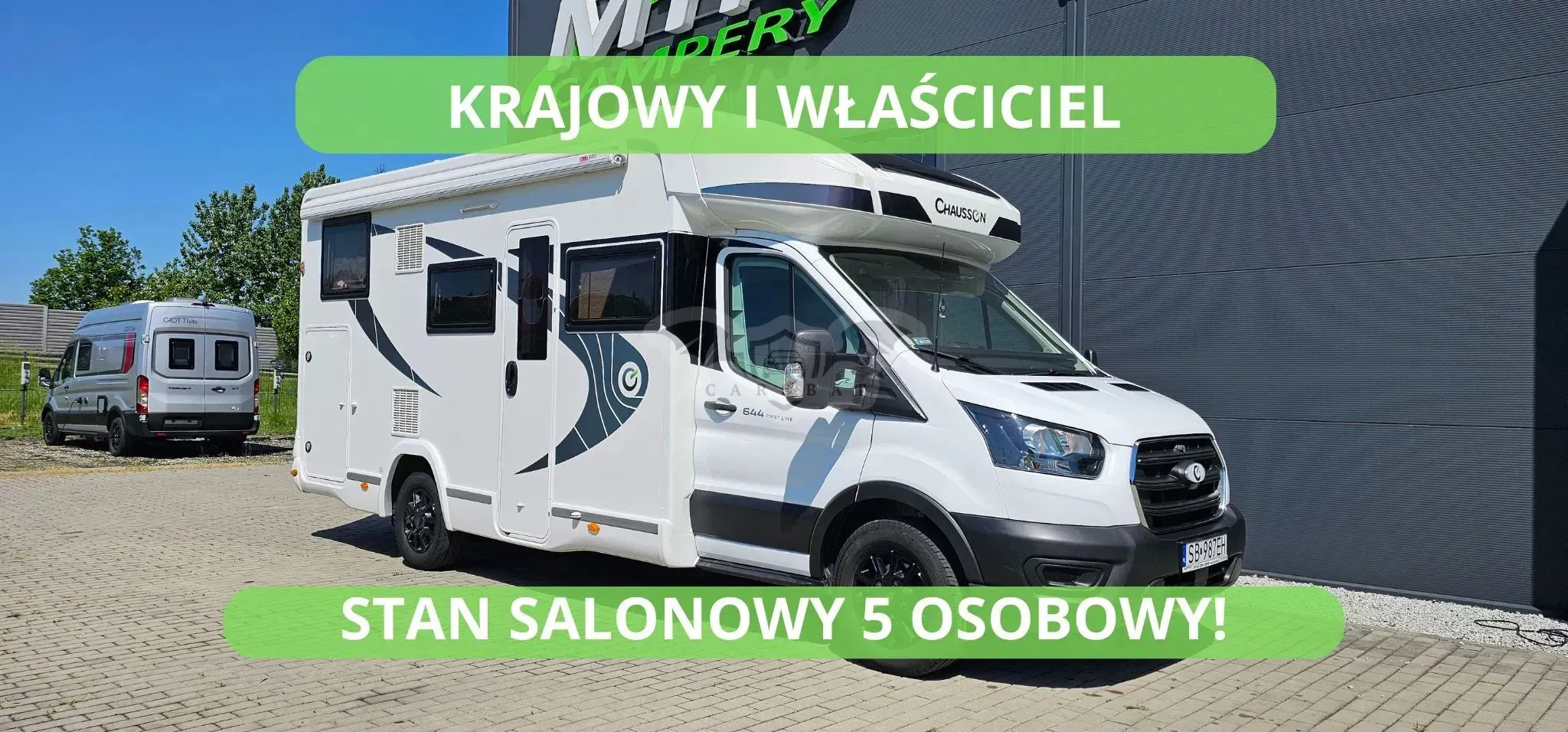 Chausson 644 first line ford transit krajowy i właściciel fv vat 2021