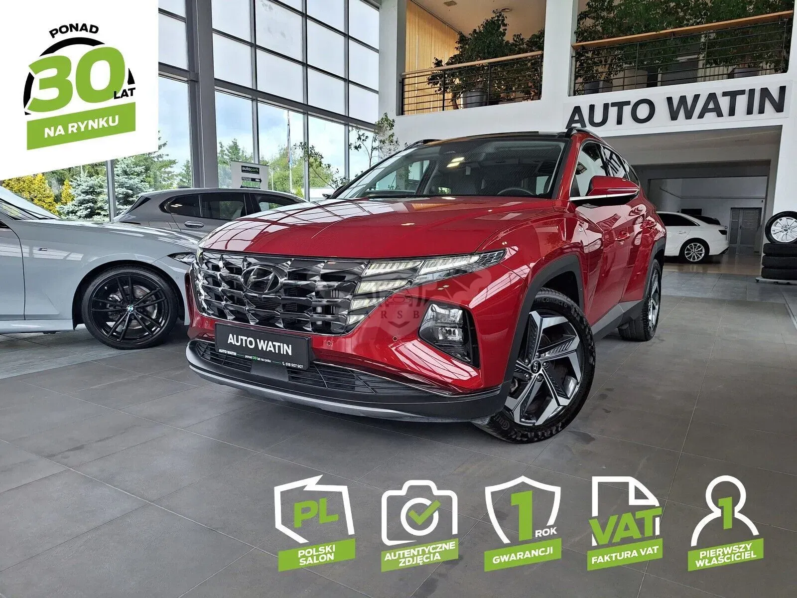 Hyundai Tucson IV 1.6 T-GDi 48V Platinum 4WD DCT 2023