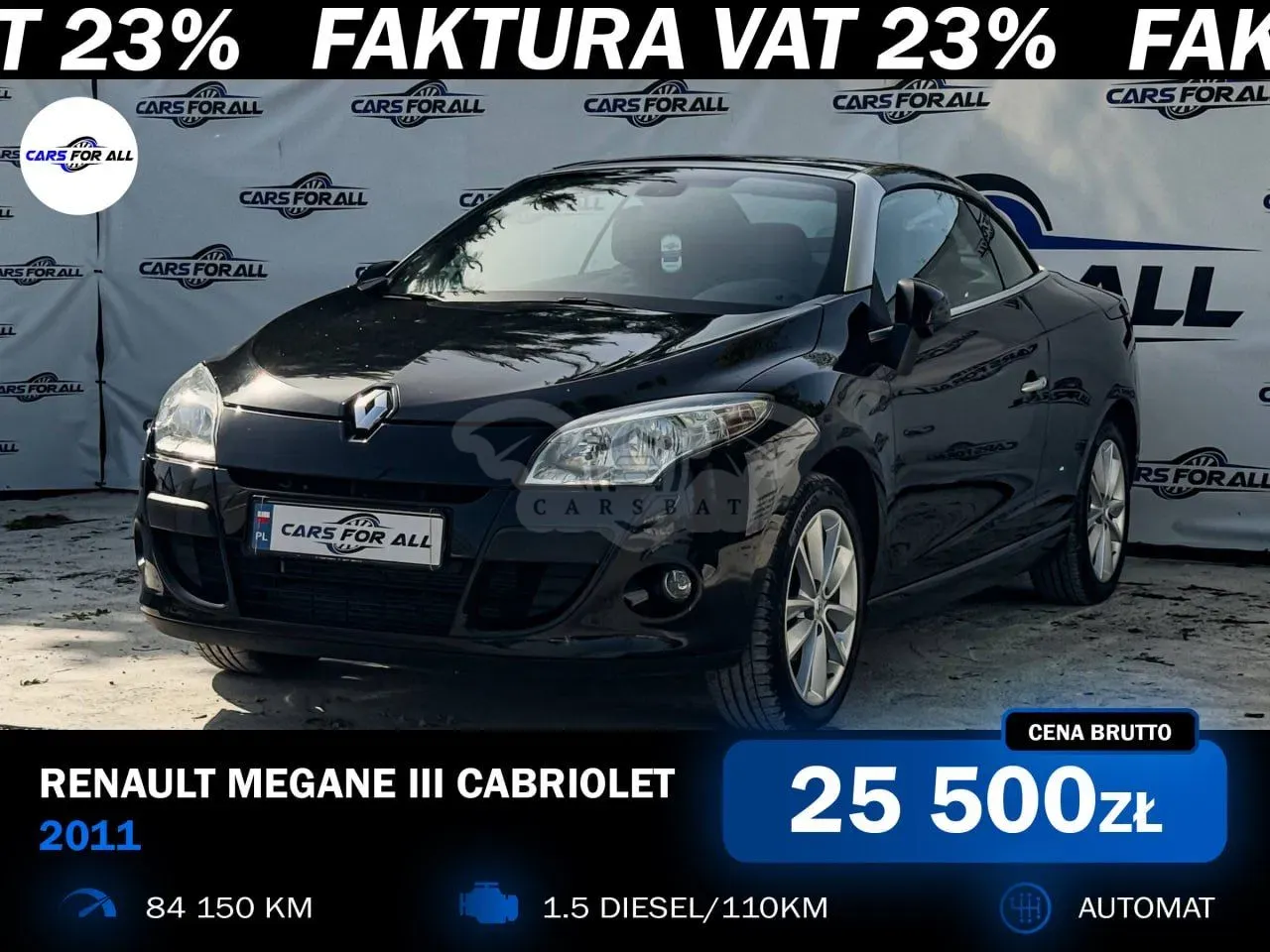 Renault Megane III dCi 110 FAP EDC Luxe 2011