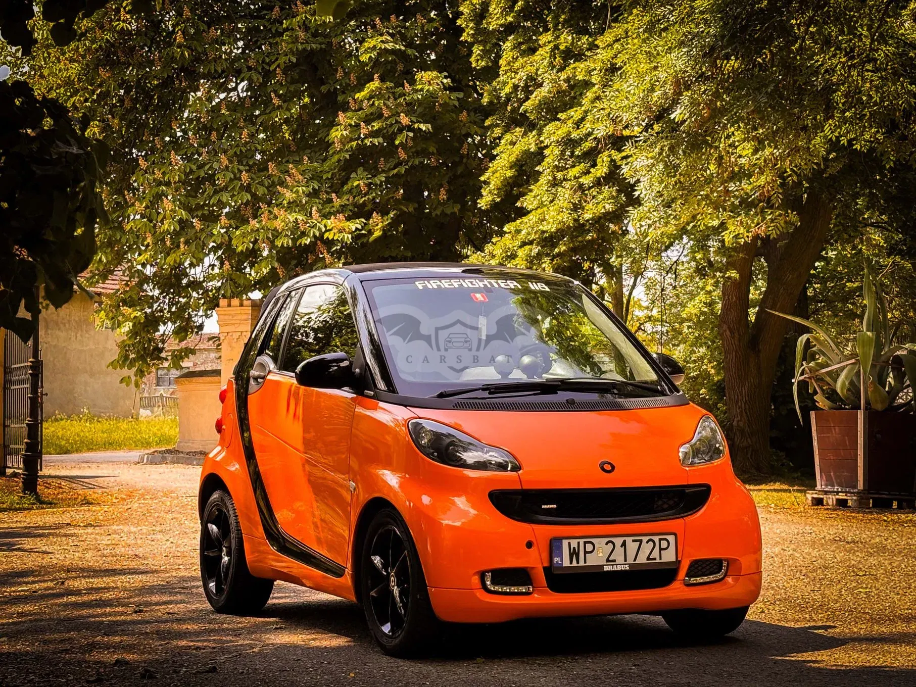 Smart Fortwo II softouch edition nightorange 2011