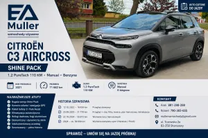 Citroën C3 Aircross PureTech 110 Stop & Start OPF SHINE 2021