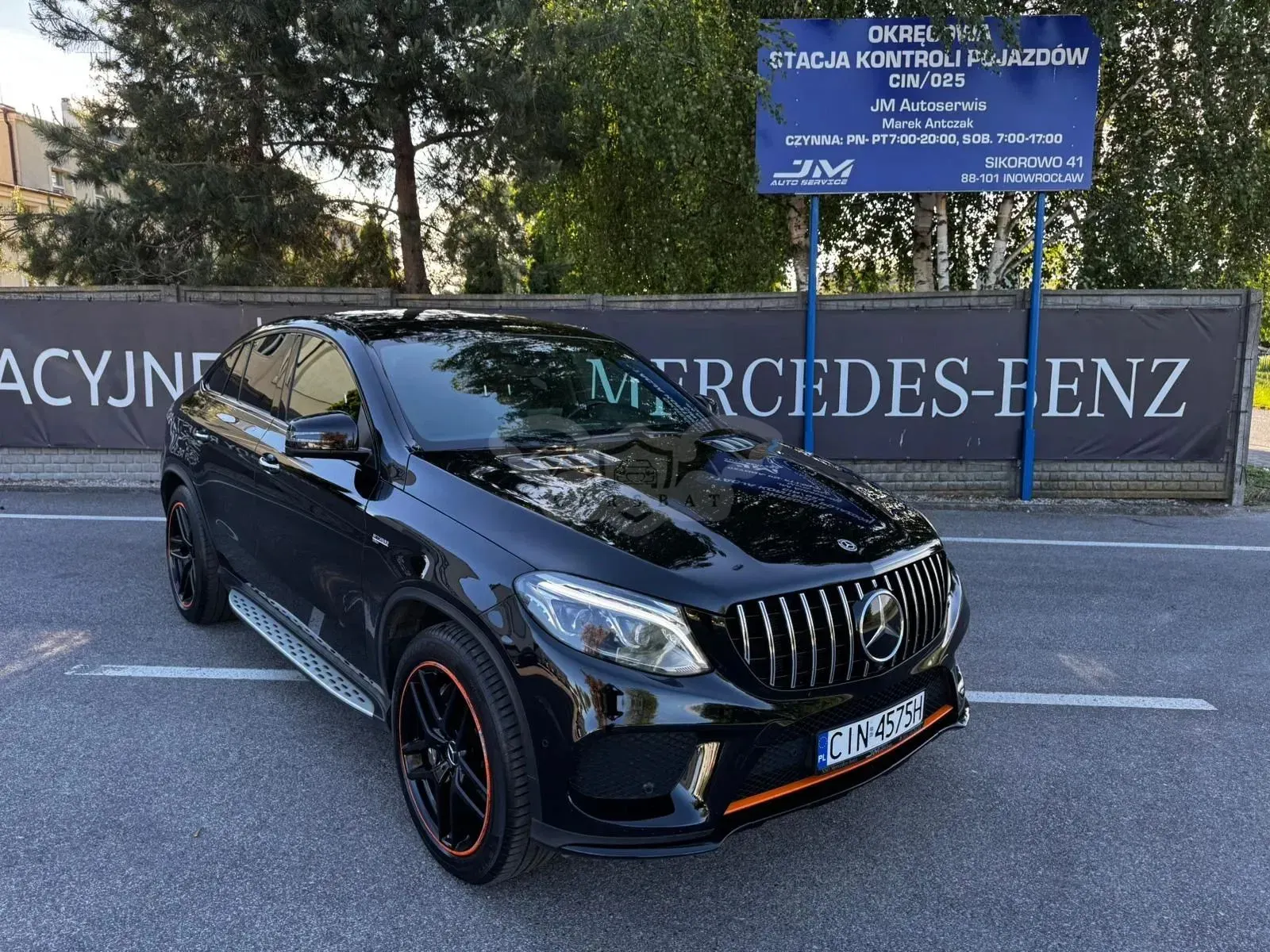 Mercedes-Benz GLE W166 AMG 43 4-Matic 2018