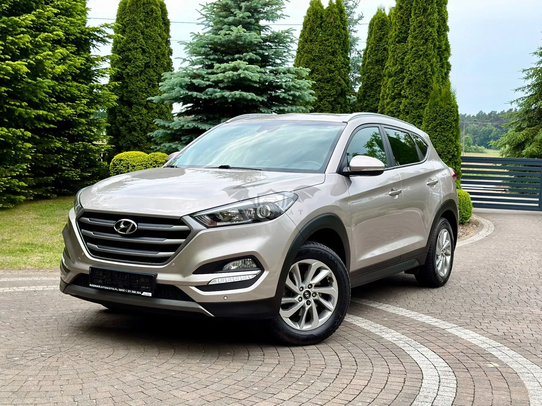 Hyundai Tucson III blue 1.6 GDi 2WD Navi 2015