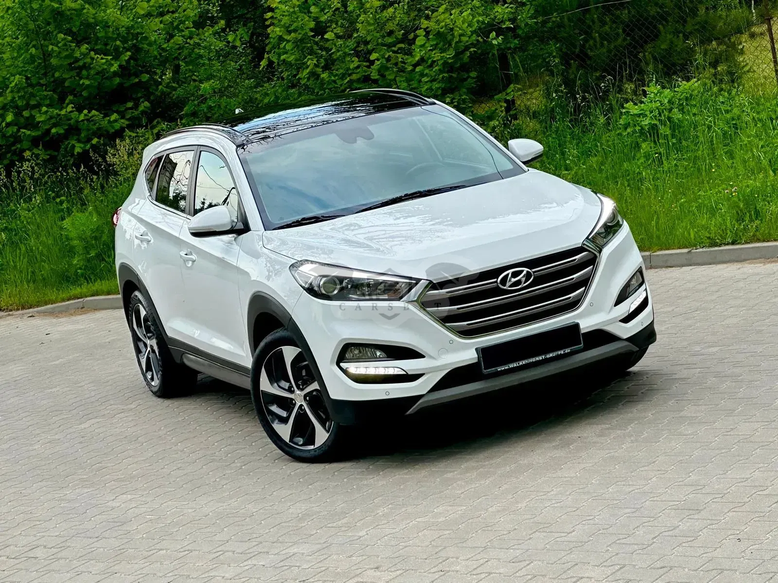 Hyundai Tucson III blue 2.0 CRDi 4WD Premium 2017