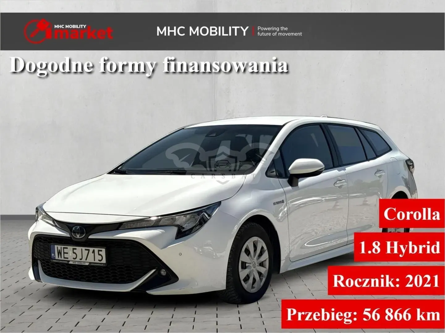Toyota Corolla Seria E21 1.8 Hybrid Active 2021