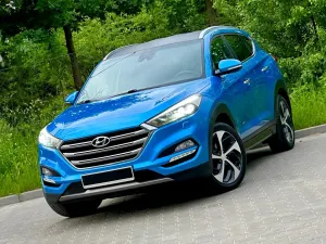 Hyundai Tucson III blue 2.0 CRDi 4WD Premium 2015