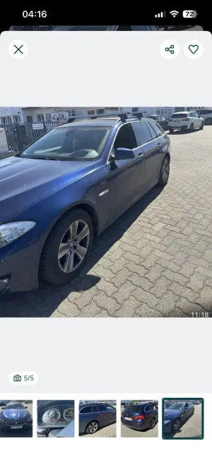 BMW 5 Series F10/F11 (2009-2017) 520d 2011
