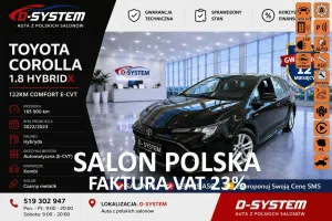 Toyota Corolla Seria E21 1.8 Hybrid Comfort 2022