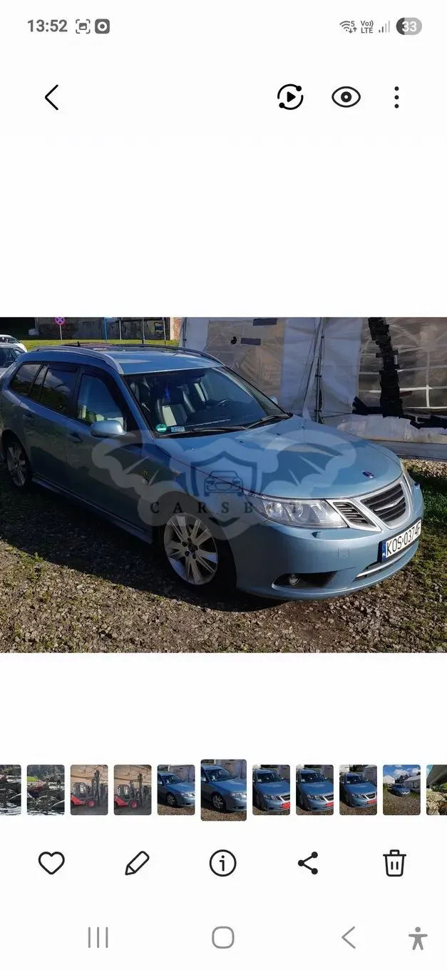 Saab 9-3 II 2.0T Vector BioPower 2008