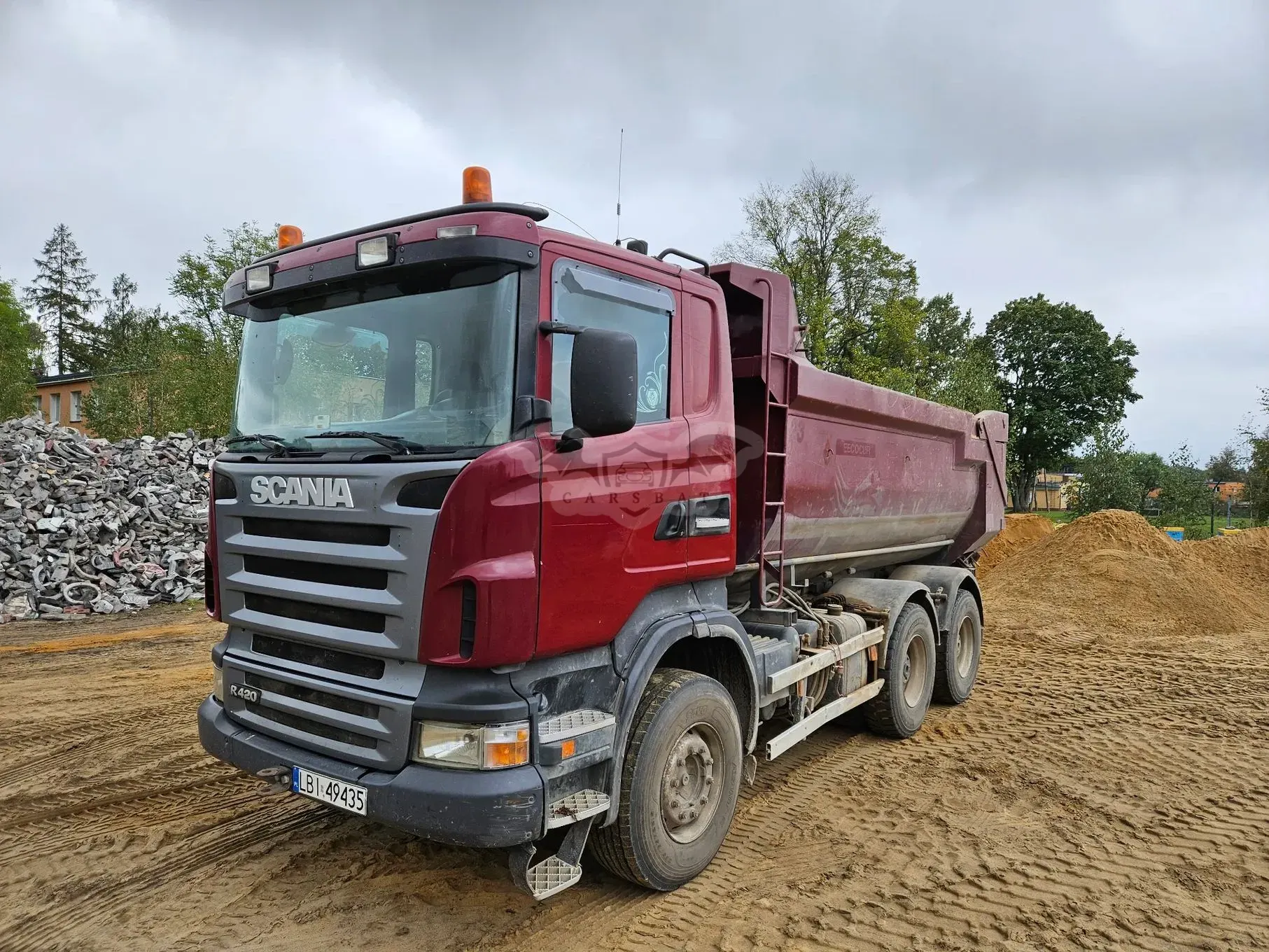 Scania  scania 6x4 wywrotka ciągnik siodłowy 2006