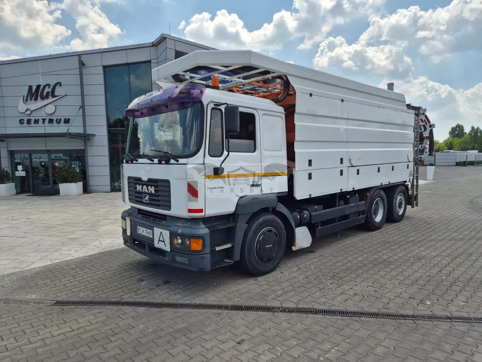 Man Fe 28.460 6x4 / wuko / asenizacyjny / assmann / recykling / 7000l + 1700l / nie rdzewka beczka / serwisowany / solidna zabudowa / czyszczenie kanalizacji 2003