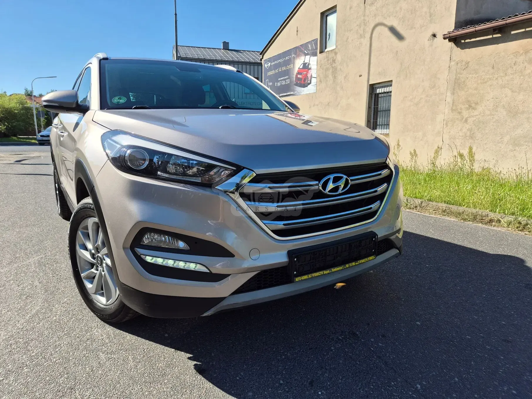 Hyundai Tucson III blue 1.6 GDi 2WD Navi 2017