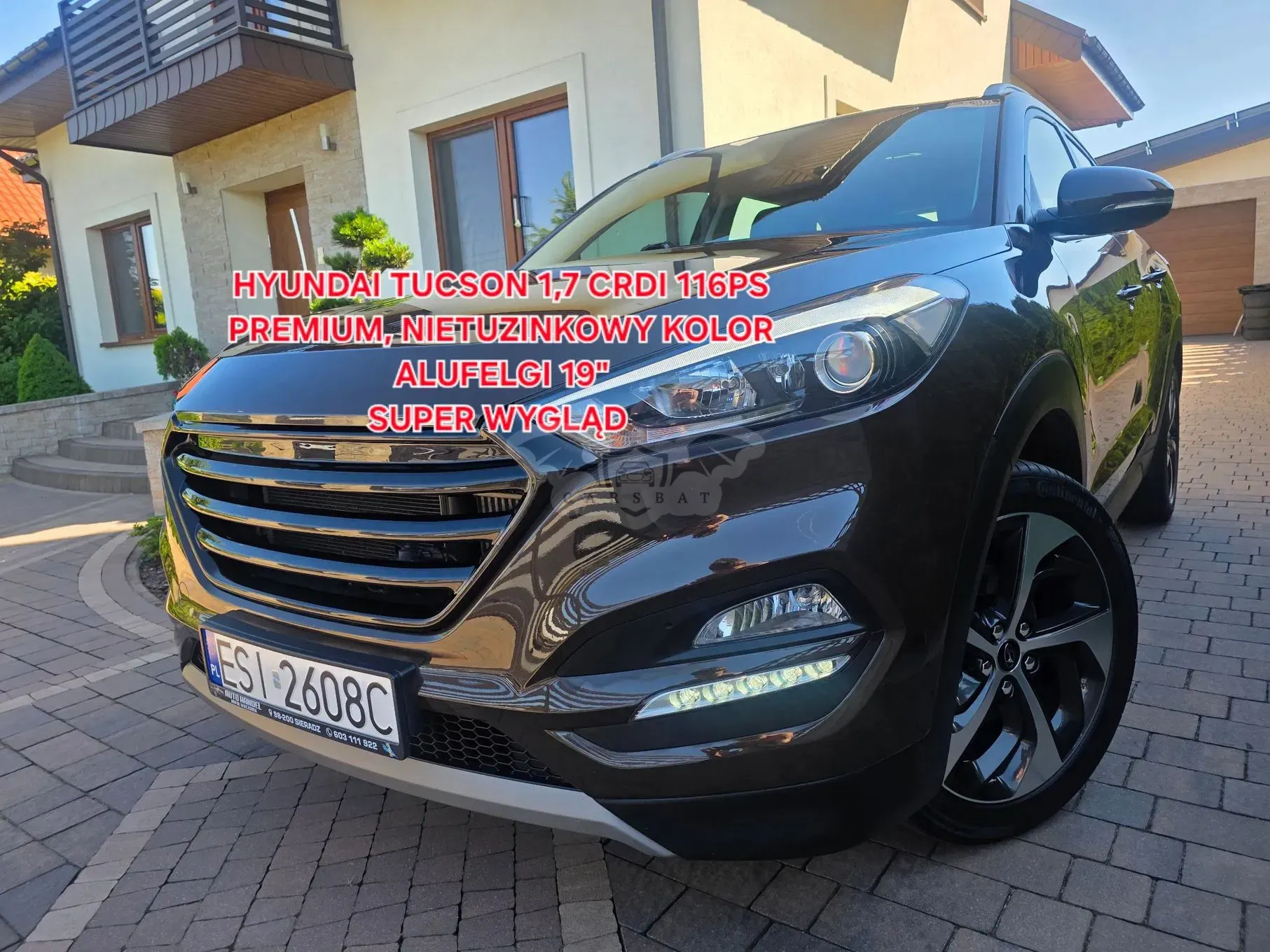Hyundai Tucson III (2015-2020) blue 1.7 CRDi 2WD Intro Edition 2017
