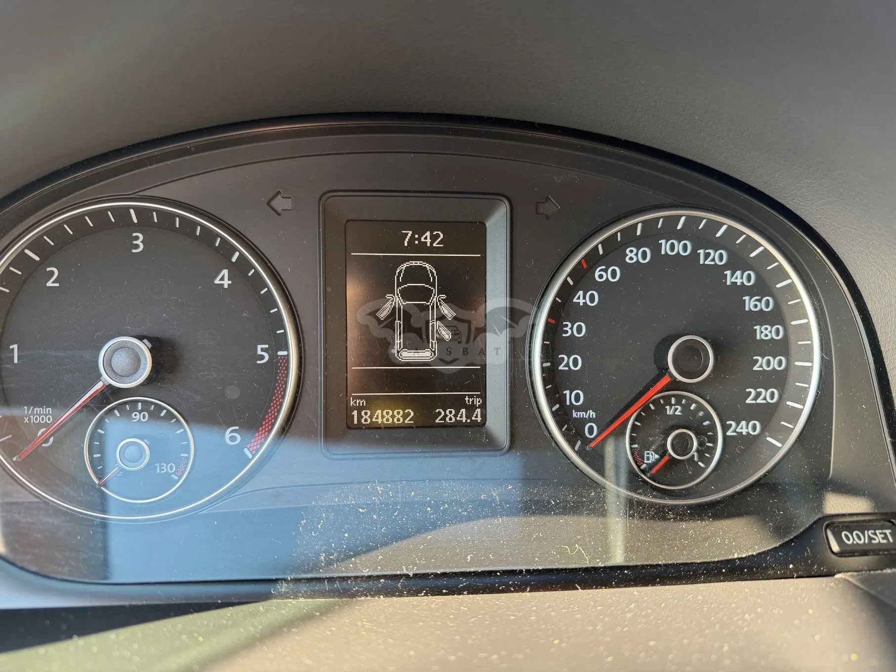 Volkswagen Touran II (2010-2015) 1.6 TDI DPF BlueMot Trendline 2012
