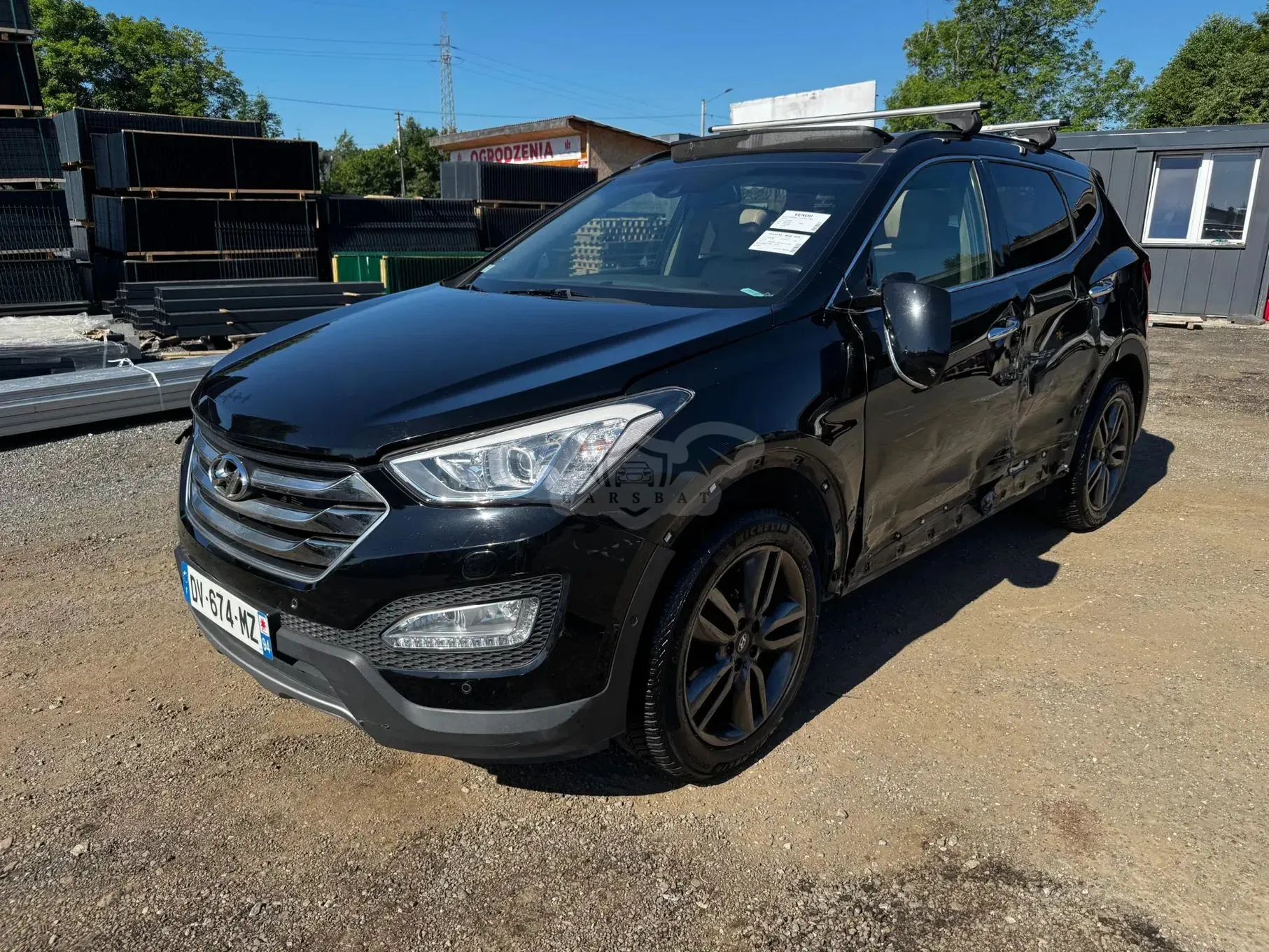Hyundai Santa Fe III (2012-2018) blue 2.2 CRDI 4WD Automatik 7-Sitzer Premium 2015