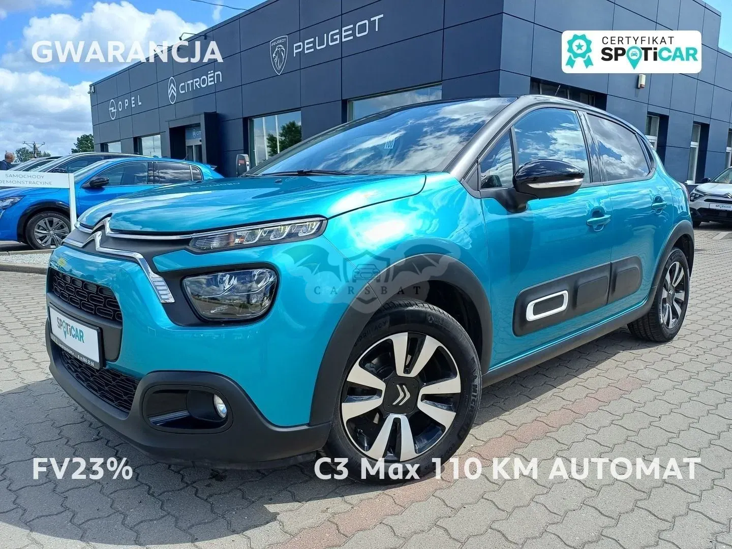 Citroën C3 III (2016-2024) 1.2 PureTech Max EAT6 2023