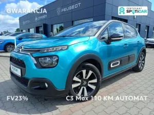 Citroën C3 III (2016-2024) 1.2 PureTech Max EAT6 2023