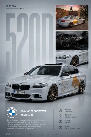BMW 5 Series F10/F11 (2009-2017) 520d 2013