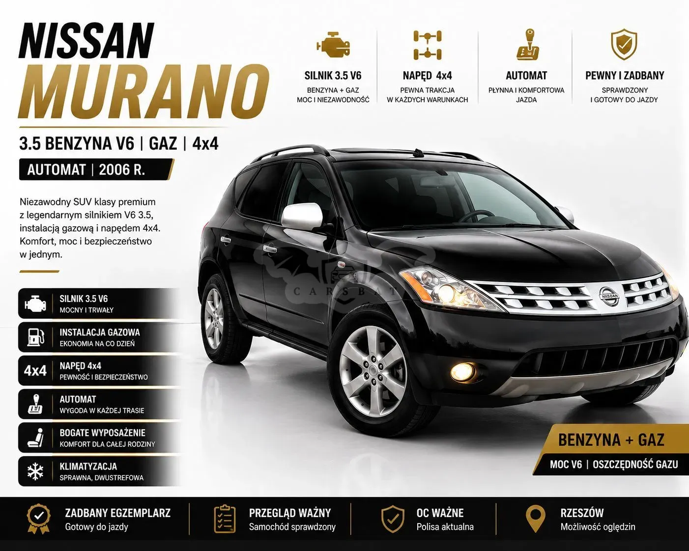 Nissan Murano Z50 (2003-2008) 3.5 V6 X-Tronic 2005