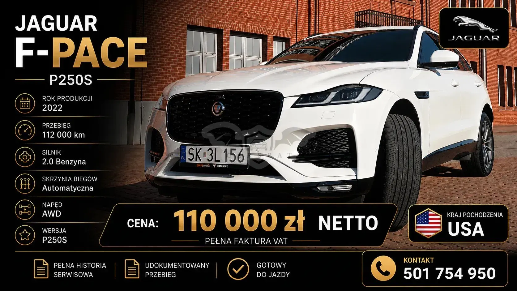 Jaguar F-Pace P250 AWD 2022