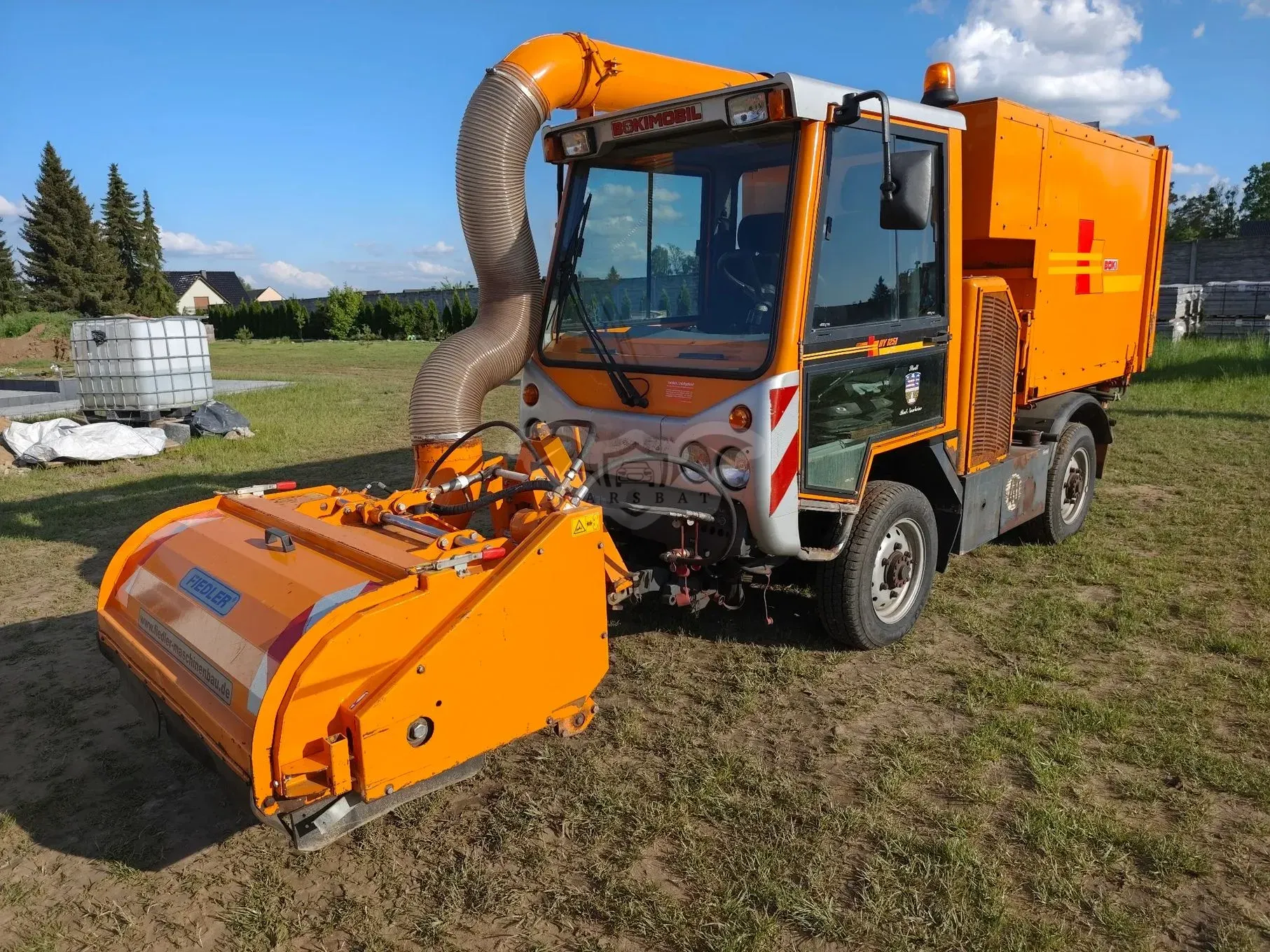 Multicar Hansa apz kiefer bokimobil hy 1251 kosiarka, zamiatarka 4x4 2007
