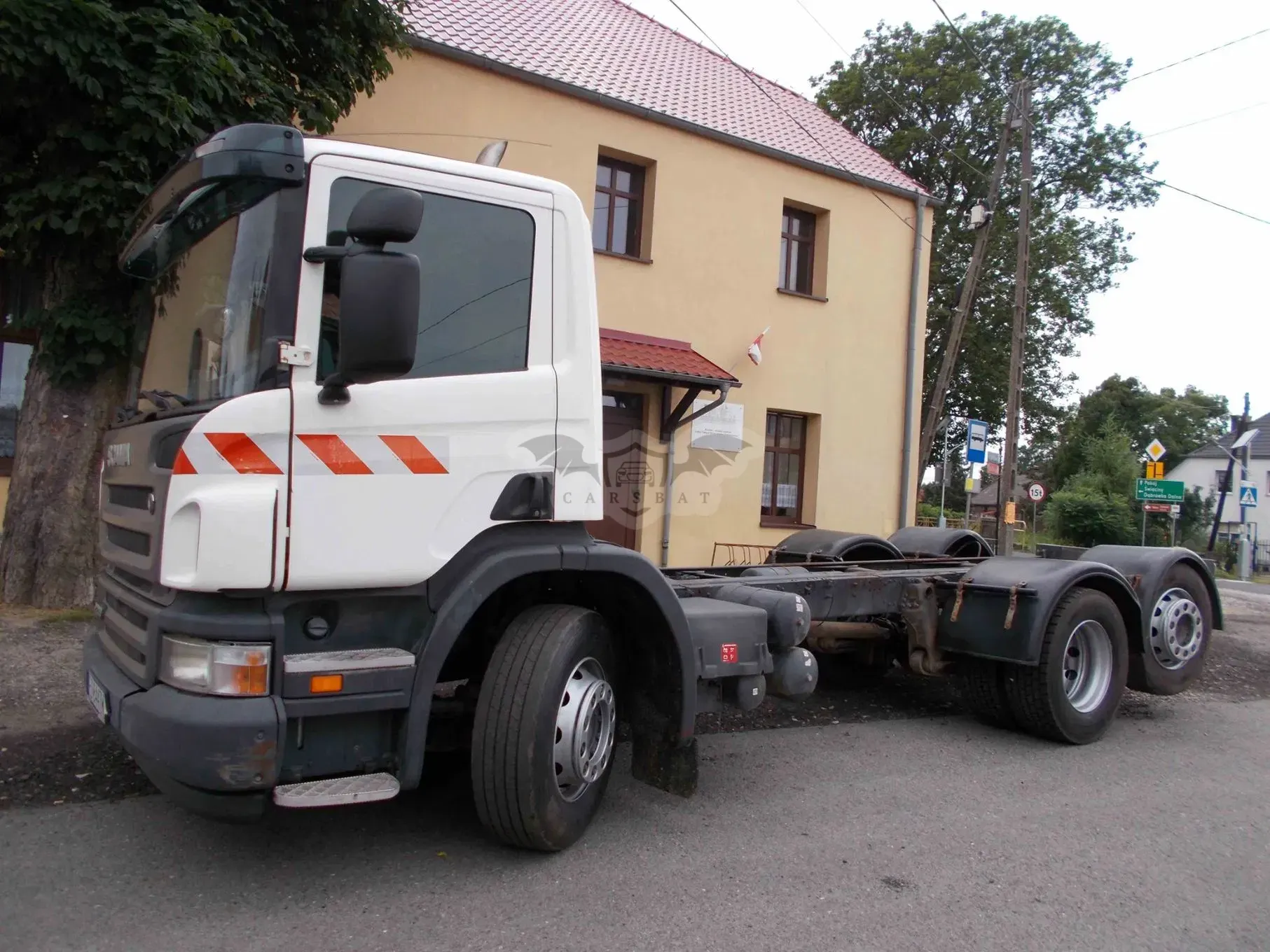 Scania Rama do zabudowy / krótki rozstaw osi 395cm / pod kiper wywrotka piaskarka solarka asenizacja remonter 2007