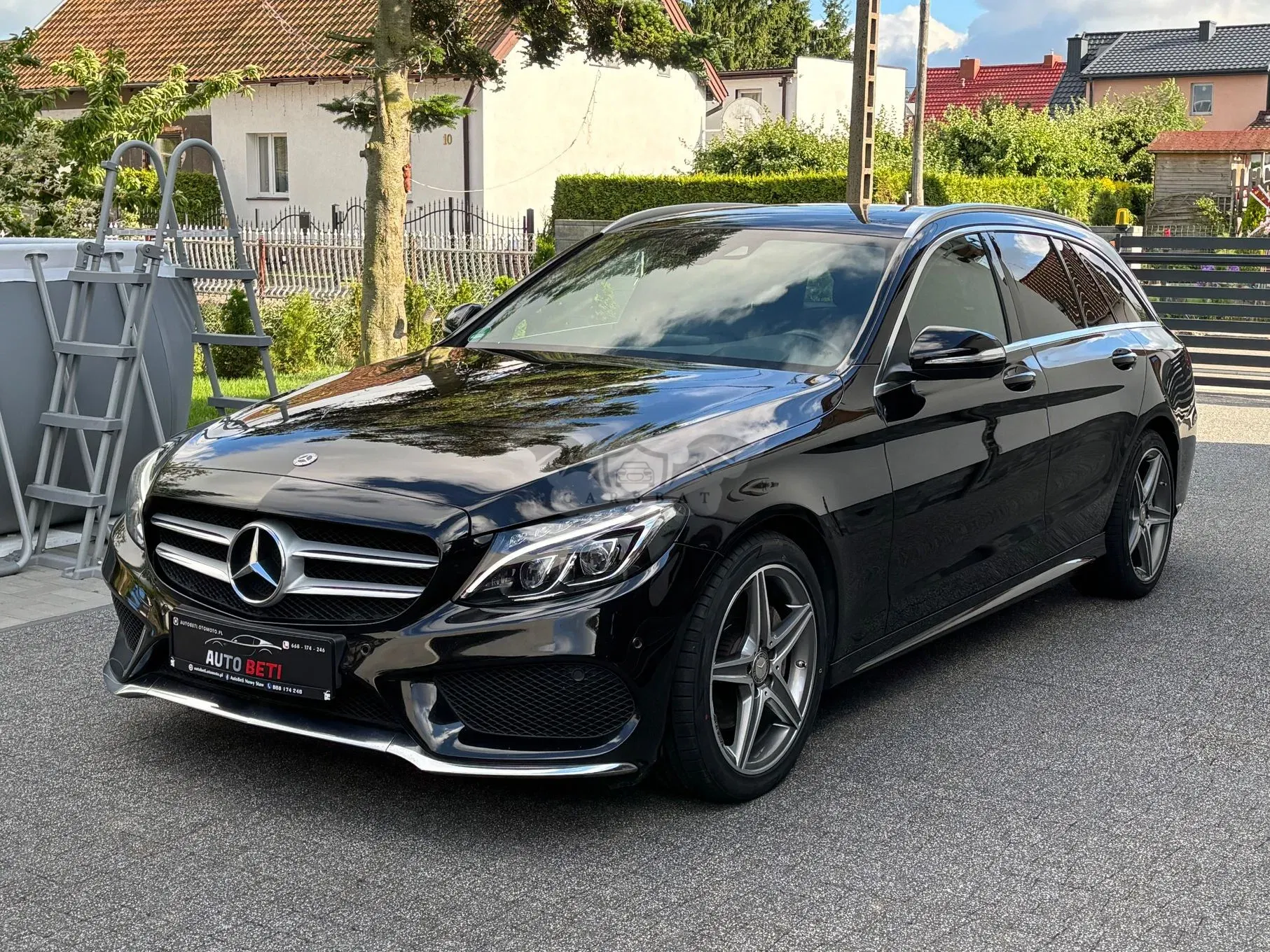 Mercedes-Benz C W205 (2014-2021) 200 7G-TRONIC AMG Line 2015