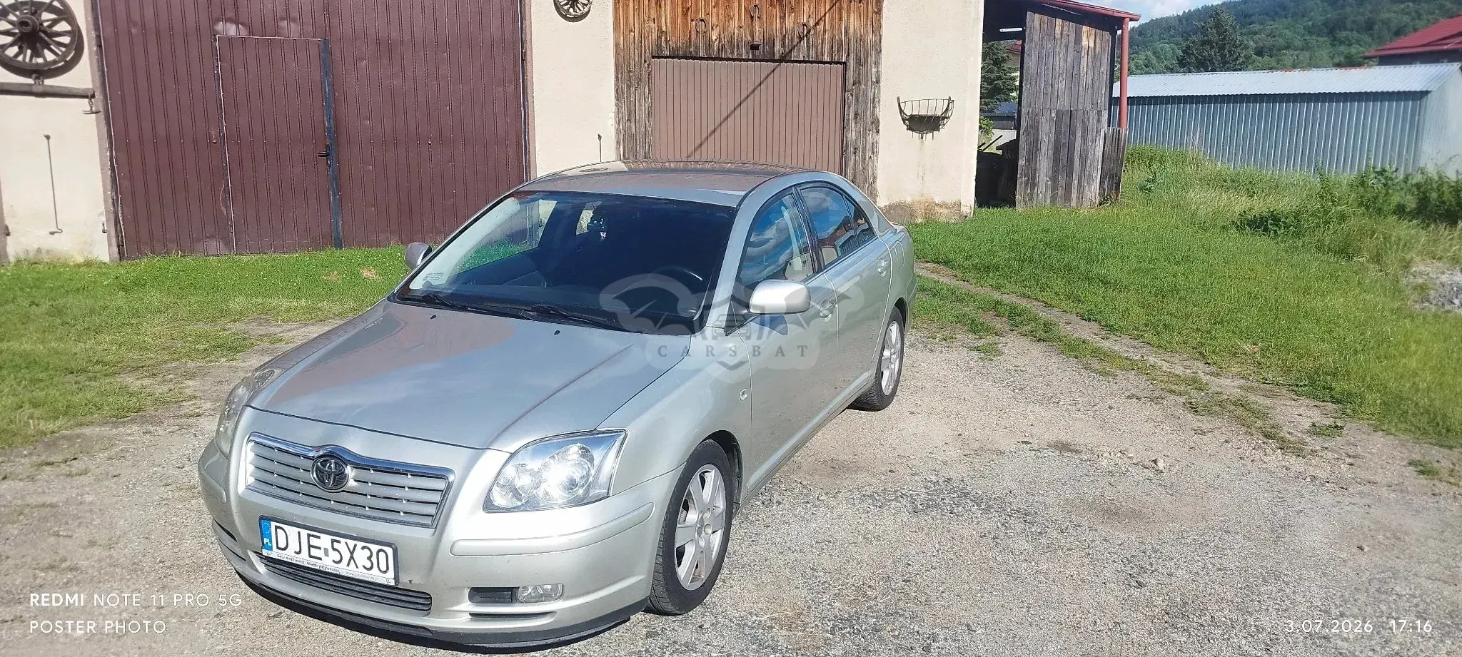 Toyota Avensis II (2003-2009) 1.8 VVT-i Sol 2005