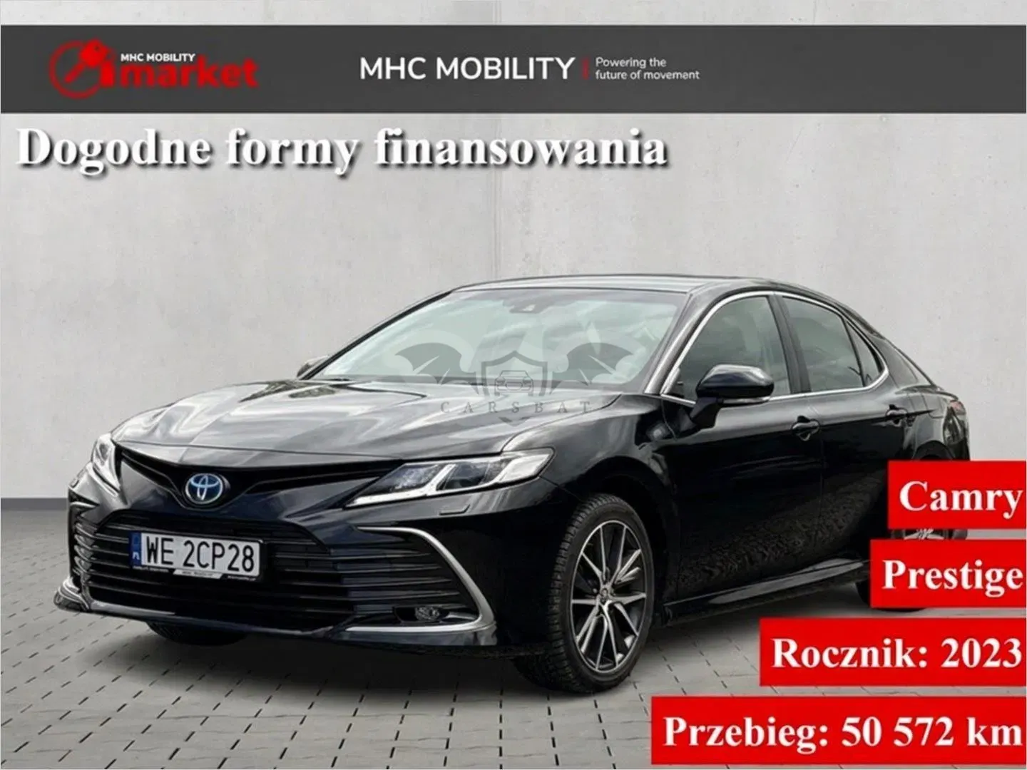Toyota Camry 2.5 Hybrid Prestige CVT 2023