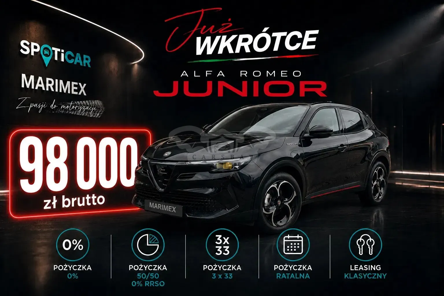 Alfa Romeo Junior 1.2 mHEV Ibrida Speciale eDCT 2025