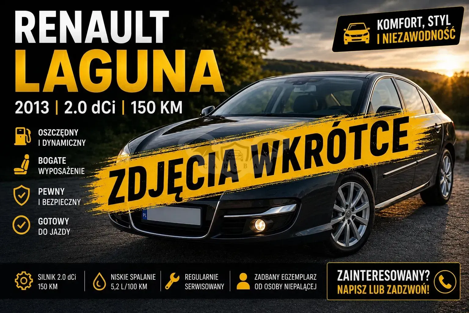 Renault Laguna III (2007-) 2.0 dCi Expression ESM 2013