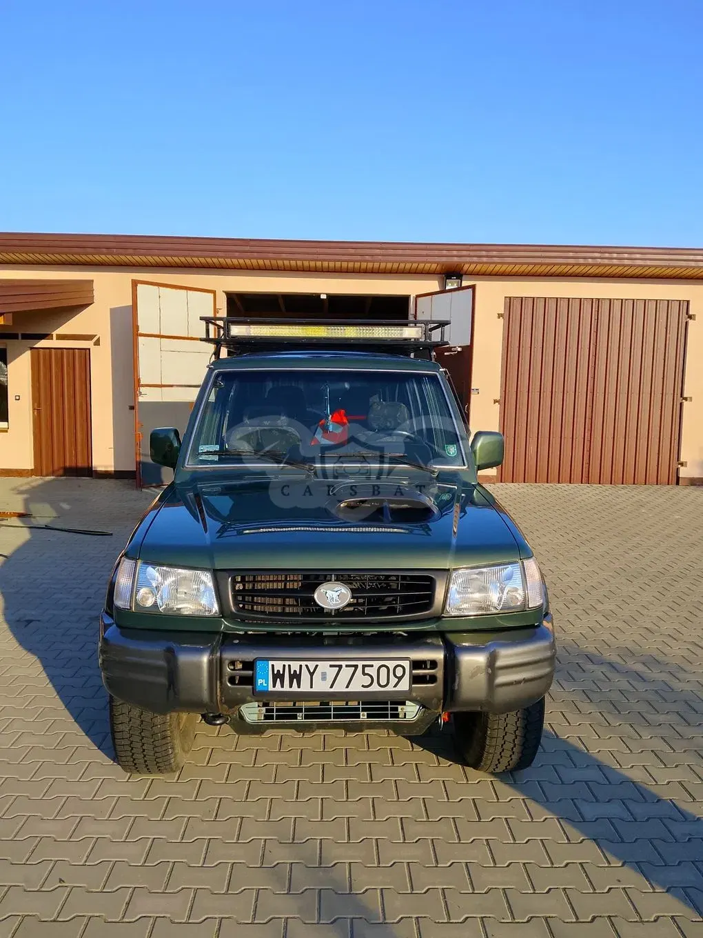 Hyundai Galloper SWB5 2.5 D intrcooler 2001
