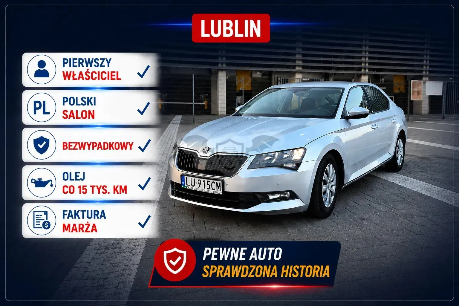 Skoda Superb III (2015-2023) 1.4 TSI ACTive 2015