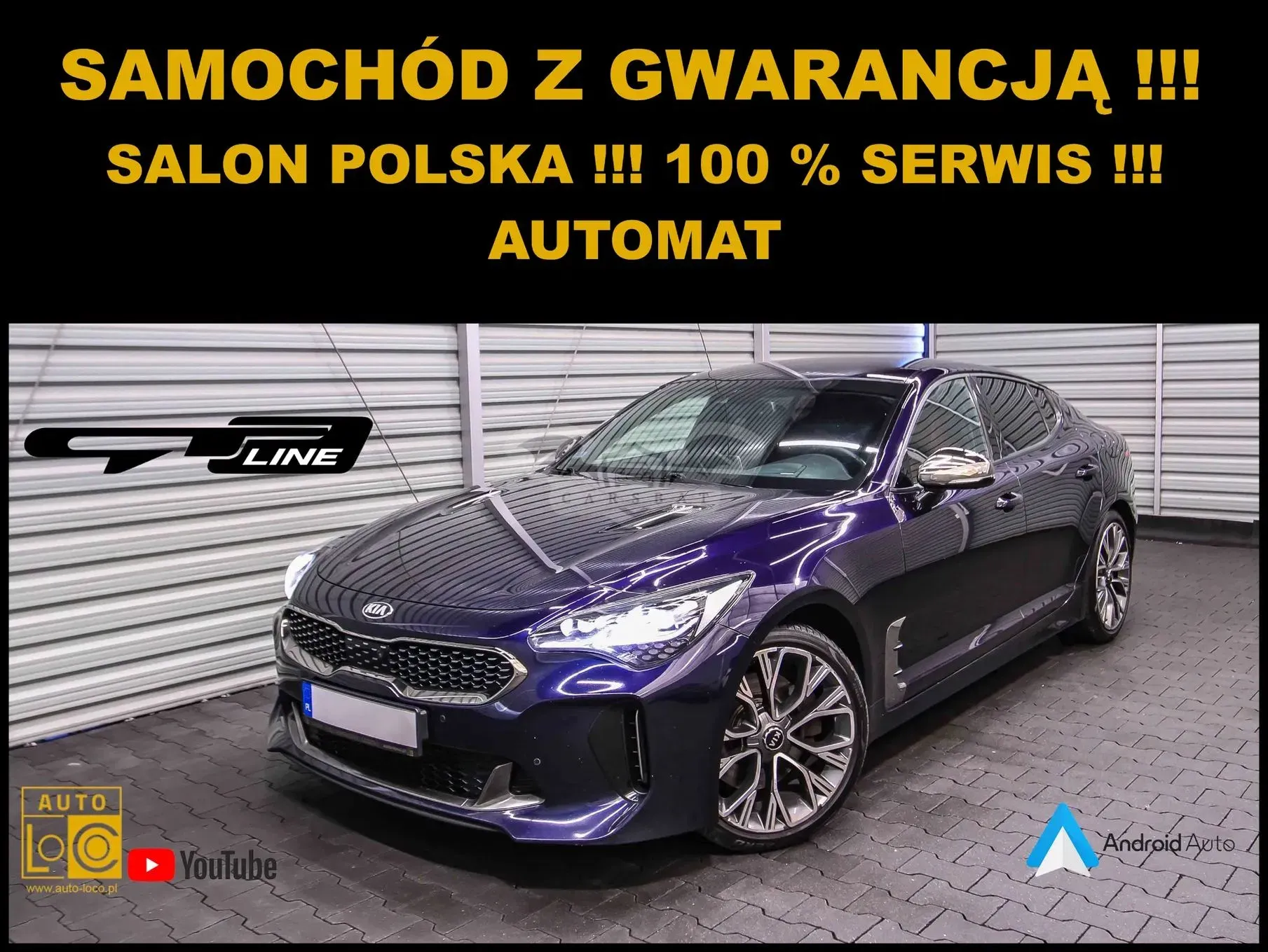 Kia Stinger 2.0 T-GDI GT Line 2019