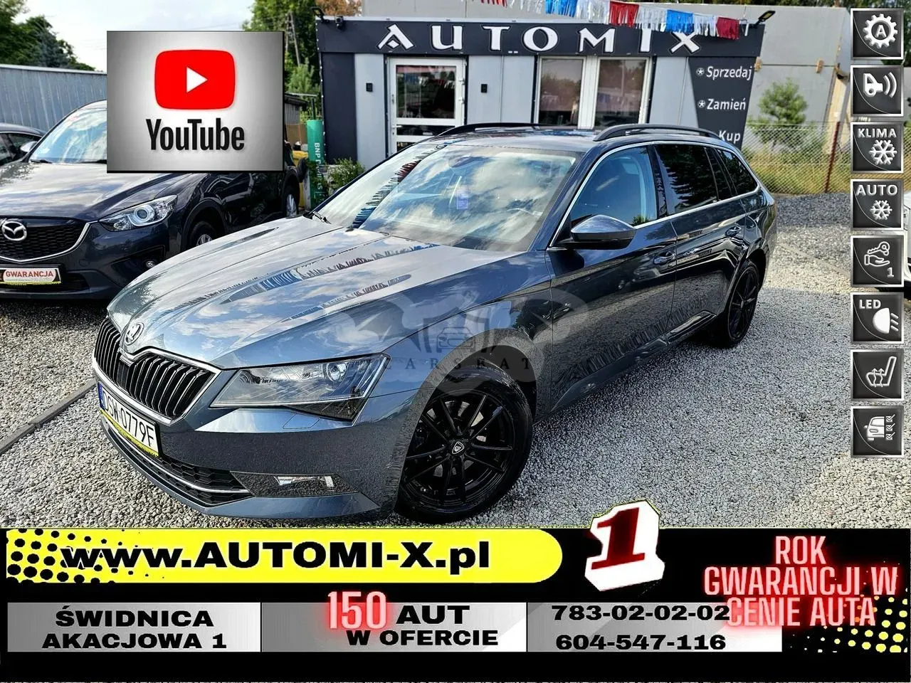 Skoda Superb III (2015-2023) 2016