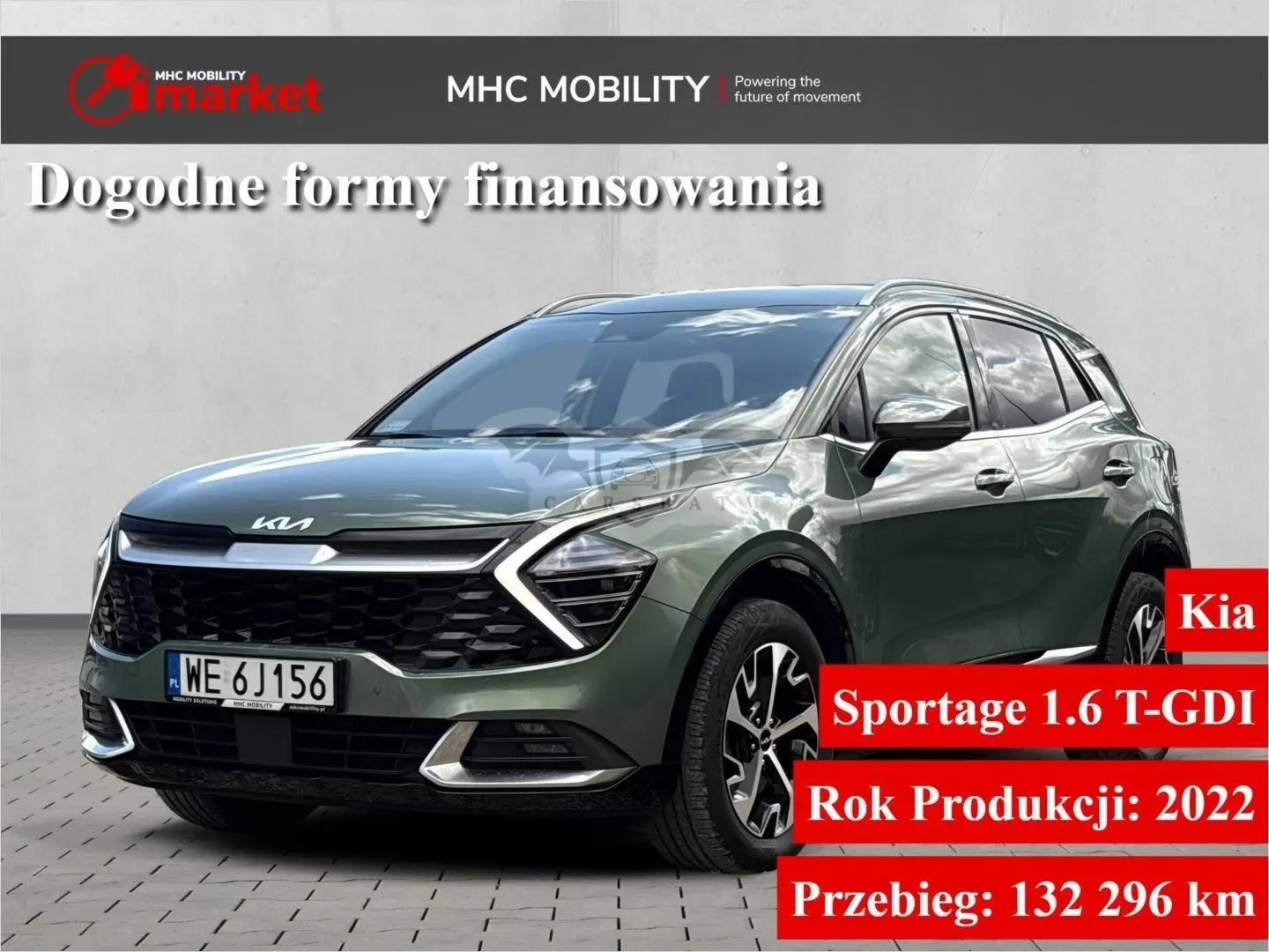 Kia Sportage V (2021-) 1.6 T-GDI MHEV Business Line 4WD DCT 2022