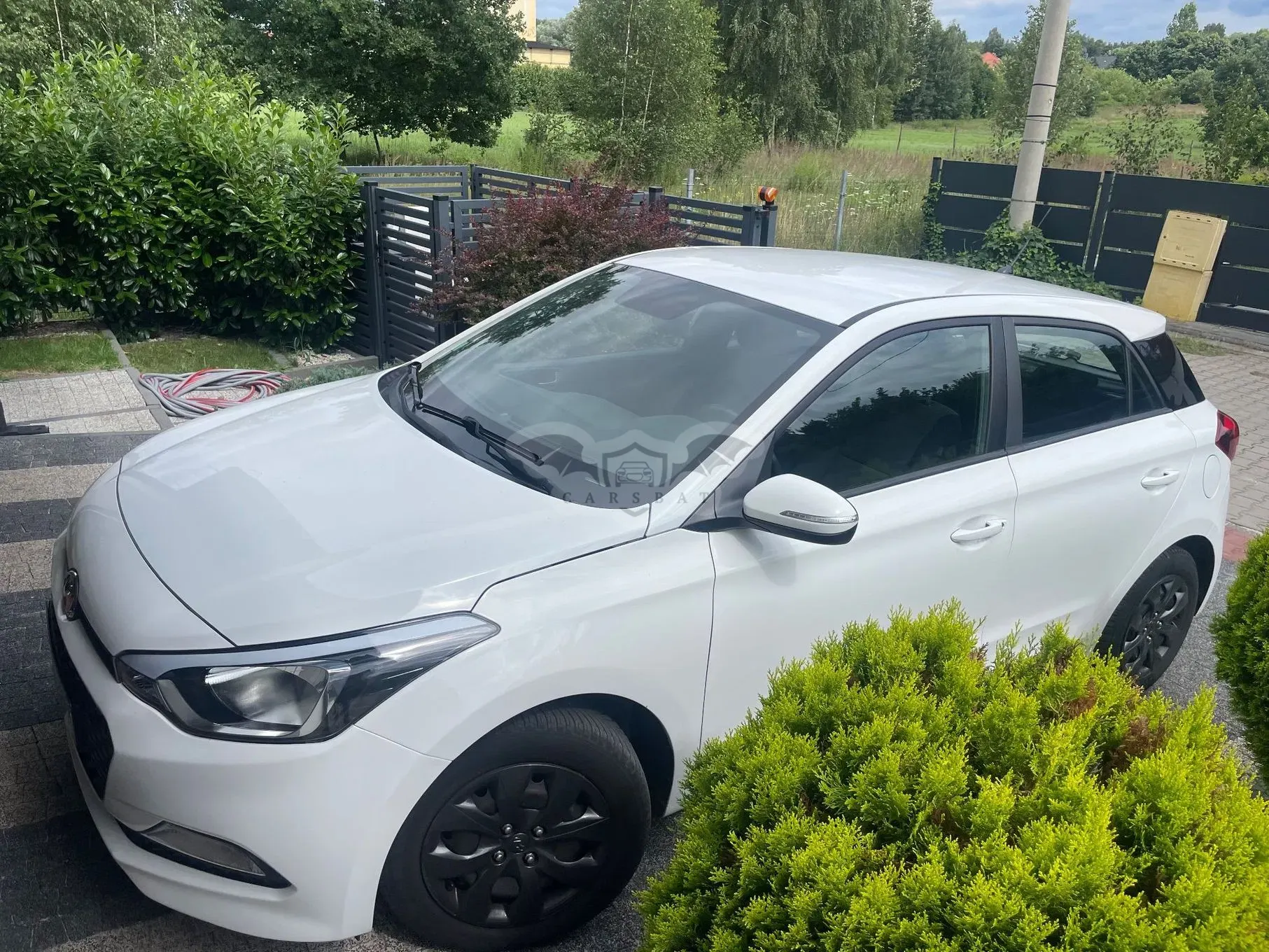 Hyundai i20 II (2014-2020) blue 1.2 Style 2017