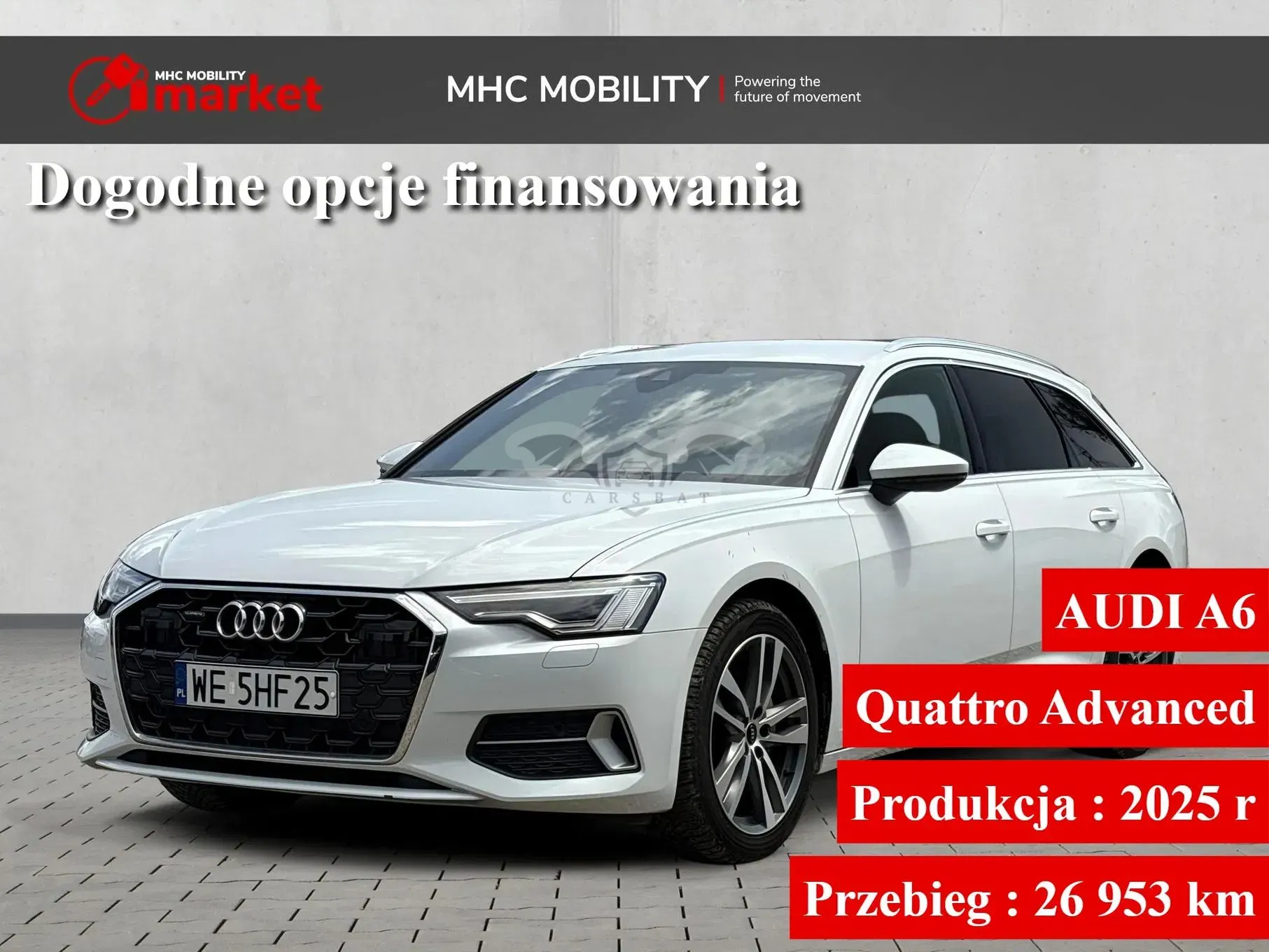 Audi A6 C8 (2019-2025) 40 TDI mHEV Quattro Advanced S tronic 2025